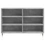 Betongraues Sperrholz-Sideboard 103,5 x 35 x 70 cm von vidaXL, Sideboards - Ref: Foro24-827104, Preis: 68,86 €, Rabatt: %