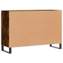 Smoked oak engineered wood sideboard 103.5x35x70 cm by vidaXL, Sideboards - Ref: Foro24-827121, Price: 58,99 €, Discount: %