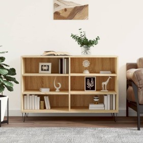 Sonoma oak plywood sideboard 103.5x35x70 cm by vidaXL, Sideboards - Ref: Foro24-827111, Price: 66,99 €, Discount: %