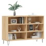 Aparador de madera contrachapada roble Sonoma 103,5x35x70 cm de vidaXL, Aparadores - Ref: Foro24-827111, Precio: 66,40 €, Des...