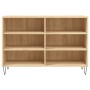 Aparador de madera contrachapada roble Sonoma 103,5x35x70 cm de vidaXL, Aparadores - Ref: Foro24-827111, Precio: 66,40 €, Des...