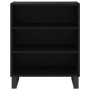 Aparador madera de ingeniería negro 57x35x70 cm de vidaXL, Aparadores - Ref: Foro24-827141, Precio: 59,18 €, Descuento: %