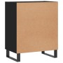 Aparador madera de ingeniería negro 57x35x70 cm de vidaXL, Aparadores - Ref: Foro24-827141, Precio: 59,18 €, Descuento: %