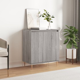 Gray Sonoma plywood sideboard 60x35x70 cm by vidaXL, Sideboards - Ref: Foro24-827154, Price: 73,99 €, Discount: %