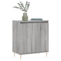 Aparador de madera contrachapada gris Sonoma 60x35x70 cm de vidaXL, Aparadores - Ref: Foro24-827154, Precio: 73,42 €, Descuen...