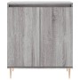 Aparador de madera contrachapada gris Sonoma 60x35x70 cm de vidaXL, Aparadores - Ref: Foro24-827154, Precio: 73,42 €, Descuen...