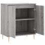 Aparador de madera contrachapada gris Sonoma 60x35x70 cm de vidaXL, Aparadores - Ref: Foro24-827154, Precio: 73,42 €, Descuen...