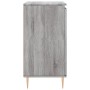 Aparador de madera contrachapada gris Sonoma 60x35x70 cm de vidaXL, Aparadores - Ref: Foro24-827154, Precio: 73,42 €, Descuen...