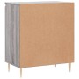 Aparador de madera contrachapada gris Sonoma 60x35x70 cm de vidaXL, Aparadores - Ref: Foro24-827154, Precio: 73,42 €, Descuen...