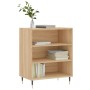 Aparador madera de ingeniería roble Sonoma 57x35x70 cm de vidaXL, Aparadores - Ref: Foro24-827127, Precio: 52,07 €, Descuento: %