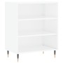 Aparador madera de ingeniería blanco brillante 57x35x70 cm de vidaXL, Aparadores - Ref: Foro24-827126, Precio: 52,73 €, Descu...