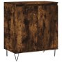 Aparador madera contrachapada color roble ahumado 60x35x70 cm de vidaXL, Aparadores - Ref: Foro24-827161, Precio: 73,99 €, De...