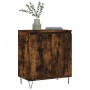 Aparador madera contrachapada color roble ahumado 60x35x70 cm de vidaXL, Aparadores - Ref: Foro24-827161, Precio: 73,99 €, De...