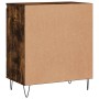 Aparador madera contrachapada color roble ahumado 60x35x70 cm de vidaXL, Aparadores - Ref: Foro24-827161, Precio: 73,99 €, De...