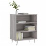 Aparador madera de ingeniería gris Sonoma 57x35x70 cm de vidaXL, Aparadores - Ref: Foro24-827138, Precio: 48,61 €, Descuento: %