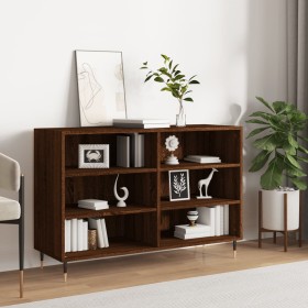 Oak brown engineered wood sideboard 103.5x35x70 cm by vidaXL, Sideboards - Ref: Foro24-827107, Price: 51,99 €, Discount: %