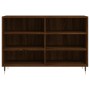 Aparador de madera de ingeniería marrón roble 103,5x35x70 cm de vidaXL, Aparadores - Ref: Foro24-827107, Precio: 51,73 €, Des...