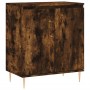 Aparador madera contrachapada color roble ahumado 60x35x70 cm de vidaXL, Aparadores - Ref: Foro24-827153, Precio: 71,31 €, De...