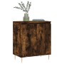 Aparador madera contrachapada color roble ahumado 60x35x70 cm de vidaXL, Aparadores - Ref: Foro24-827153, Precio: 71,31 €, De...