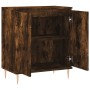 Aparador madera contrachapada color roble ahumado 60x35x70 cm de vidaXL, Aparadores - Ref: Foro24-827153, Precio: 71,31 €, De...