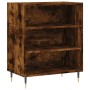 Aparador madera de ingeniería roble ahumado 57x35x70 cm de vidaXL, Aparadores - Ref: Foro24-827129, Precio: 48,16 €, Descuent...