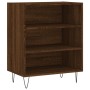 Aparador madera de ingeniería marrón roble 57x35x70 cm de vidaXL, Aparadores - Ref: Foro24-827139, Precio: 49,37 €, Descuento: %