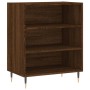 Oak brown engineered wood sideboard 57x35x70 cm by vidaXL, Sideboards - Ref: Foro24-827131, Price: 40,99 €, Discount: %