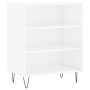 Glossy white engineered wood sideboard 57x35x70 cm by vidaXL, Sideboards - Ref: Foro24-827134, Price: 51,99 €, Discount: %