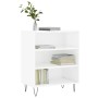 Glossy white engineered wood sideboard 57x35x70 cm by vidaXL, Sideboards - Ref: Foro24-827134, Price: 51,99 €, Discount: %