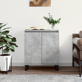 Gray concrete plywood sideboard 60x35x70 cm by vidaXL, Sideboards - Ref: Foro24-827168, Price: 74,99 €, Discount: %