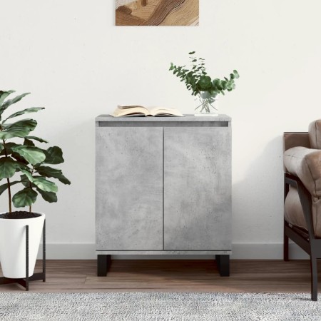 Gray concrete plywood sideboard 60x35x70 cm by vidaXL, Sideboards - Ref: Foro24-827168, Price: 76,65 €, Discount: %