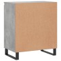 Gray concrete plywood sideboard 60x35x70 cm by vidaXL, Sideboards - Ref: Foro24-827168, Price: 76,65 €, Discount: %