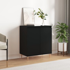 Black plywood sideboard 60x35x70 cm by vidaXL, Sideboards - Ref: Foro24-827149, Price: 73,02 €, Discount: %