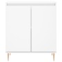 Aparador de madera contrachapada blanco 60x35x70 cm de vidaXL, Aparadores - Ref: Foro24-827148, Precio: 72,12 €, Descuento: %