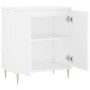 Aparador de madera contrachapada blanco 60x35x70 cm de vidaXL, Aparadores - Ref: Foro24-827148, Precio: 72,12 €, Descuento: %