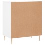 Aparador de madera contrachapada blanco 60x35x70 cm de vidaXL, Aparadores - Ref: Foro24-827148, Precio: 72,12 €, Descuento: %