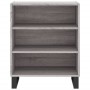 Aparador madera de ingeniería gris Sonoma 57x35x70 cm de vidaXL, Aparadores - Ref: Foro24-827146, Precio: 56,06 €, Descuento: %