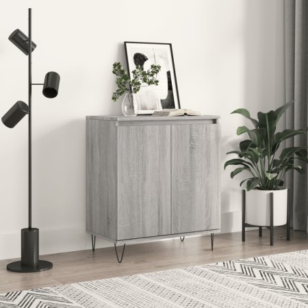 Sonoma gray plywood sideboard 60x35x70 cm by vidaXL, Sideboards - Ref: Foro24-827162, Price: 70,88 €, Discount: %