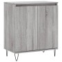 Sonoma gray plywood sideboard 60x35x70 cm by vidaXL, Sideboards - Ref: Foro24-827162, Price: 70,88 €, Discount: %