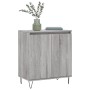 Aparador de madera contrachapada gris Sonoma 60x35x70 cm de vidaXL, Aparadores - Ref: Foro24-827162, Precio: 70,88 €, Descuen...