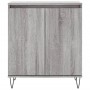 Sonoma gray plywood sideboard 60x35x70 cm by vidaXL, Sideboards - Ref: Foro24-827162, Price: 70,88 €, Discount: %