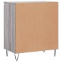 Sonoma gray plywood sideboard 60x35x70 cm by vidaXL, Sideboards - Ref: Foro24-827162, Price: 70,88 €, Discount: %