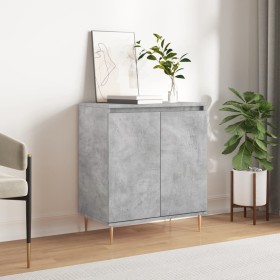 Concrete gray plywood sideboard 60x35x70 cm by vidaXL, Sideboards - Ref: Foro24-827152, Price: 65,99 €, Discount: %