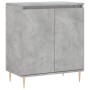 Betongraues Sperrholz-Sideboard 60x35x70 cm von vidaXL, Sideboards - Ref: Foro24-827152, Preis: 67,13 €, Rabatt: %