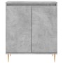 Betongraues Sperrholz-Sideboard 60x35x70 cm von vidaXL, Sideboards - Ref: Foro24-827152, Preis: 67,13 €, Rabatt: %