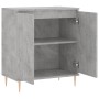 Aparador de madera contrachapada gris hormigón 60x35x70 cm de vidaXL, Aparadores - Ref: Foro24-827152, Precio: 67,13 €, Descu...