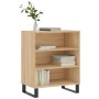 Aparador madera de ingeniería roble Sonoma 57x35x70 cm de vidaXL, Aparadores - Ref: Foro24-827143, Precio: 44,39 €, Descuento: %