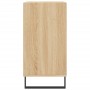 Aparador madera de ingeniería roble Sonoma 57x35x70 cm de vidaXL, Aparadores - Ref: Foro24-827143, Precio: 44,39 €, Descuento: %