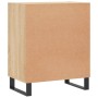 Aparador madera de ingeniería roble Sonoma 57x35x70 cm de vidaXL, Aparadores - Ref: Foro24-827143, Precio: 44,39 €, Descuento: %