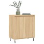 Aparador de madera contrachapada roble Sonoma 60x35x70 cm de vidaXL, Aparadores - Ref: Foro24-827159, Precio: 77,34 €, Descue...